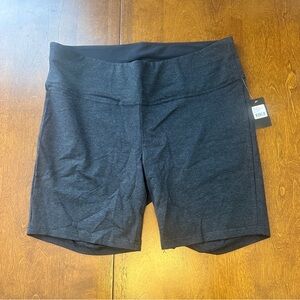 Women's Charcoal Bike Athletic Shorts Pima